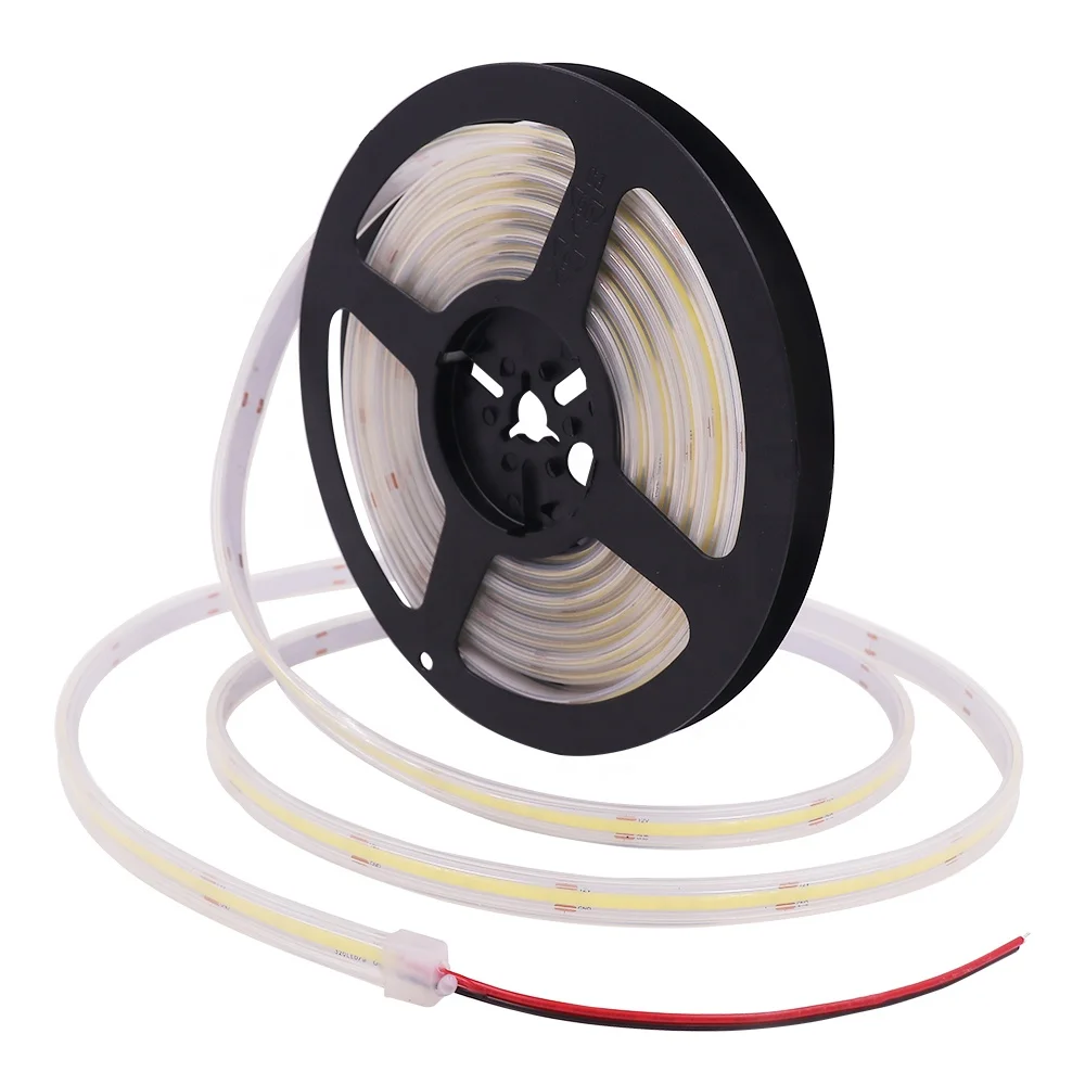 IP68 Waterproof 12V 24V 11W Warm White 2700k 3000K 4000K 6000K FOB COB LED Strip