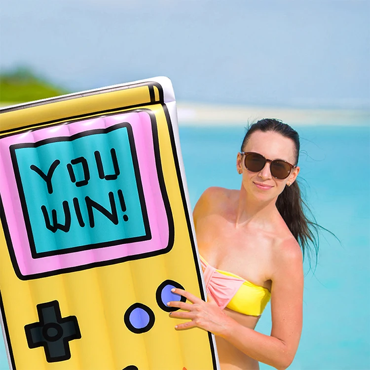 China Design Wholesale Water Park Game Machine Beach Lake Pool Inflatable Pool Float