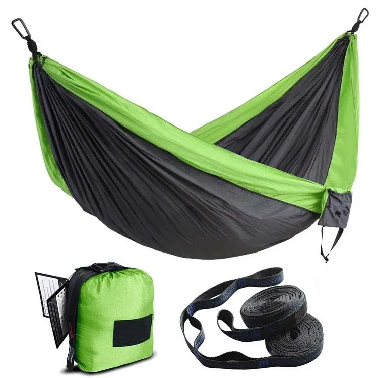High quality outdoors backpacking survival or travel parachute garden camping equipment hammock