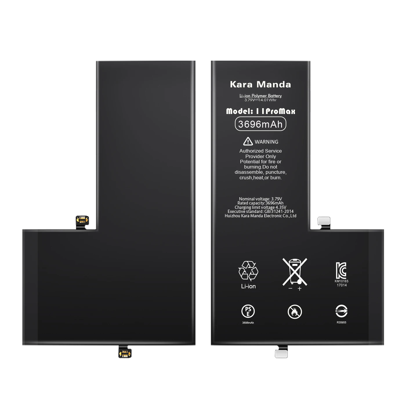 Kara Manda Factory Accept OEM Original TI IC Battery for iPhone Battery 5 5s 6 6s se 7 7Plus 8 8Plus X XR XS Max 12 13 Pro Max