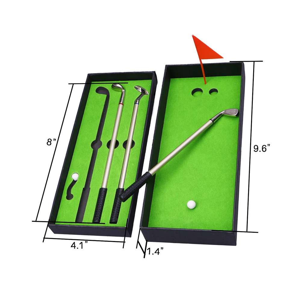 Custom Golf Pen Gifts box for Men Women Adults Unique Christmas Stocking Stuffers, Dad Boss Coworkers Him Boyfriend Golfers