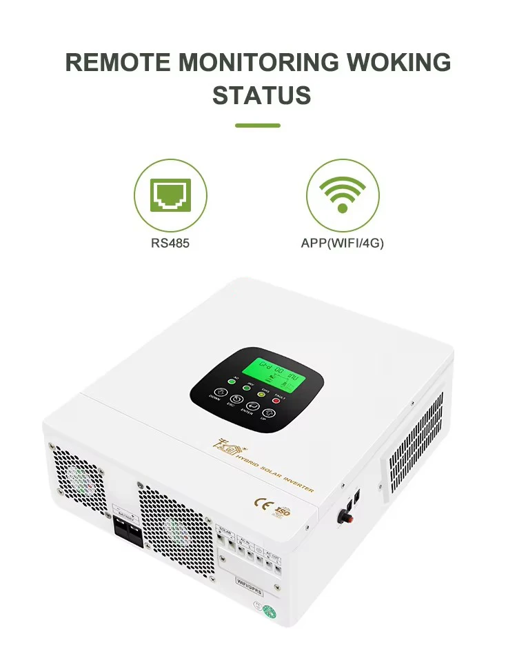 OEM Solar Panel Inverter with Single Output 5kw 6kw 8kw 10kw 12kw Inverters High-Efficiency Solar Inverter