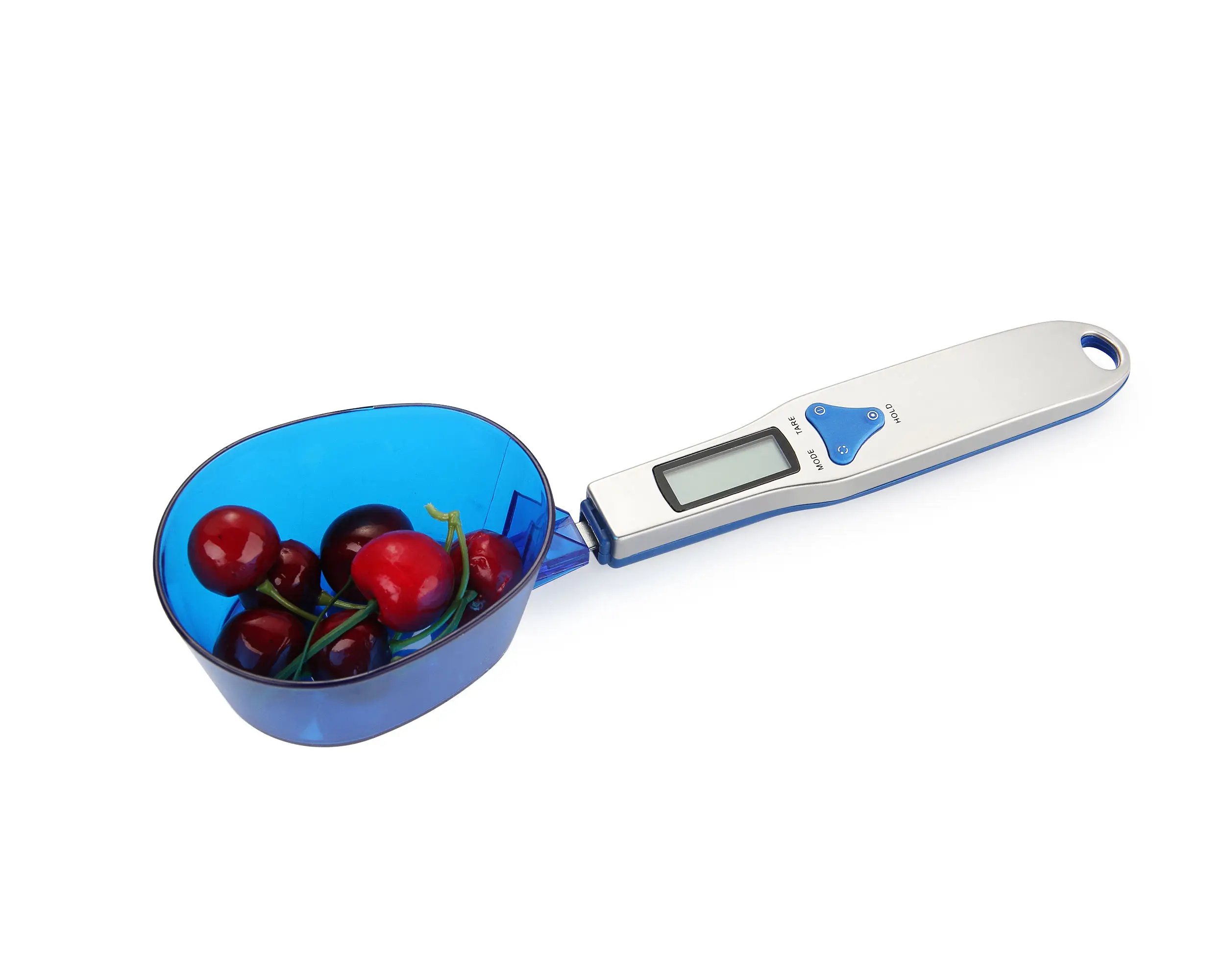 Wholesale 500g 0.1g 304 Stainless Steel  Handheld Portable Multifunctional Kitchen Food Weight Digital Spoon Scale With 3 Scoops