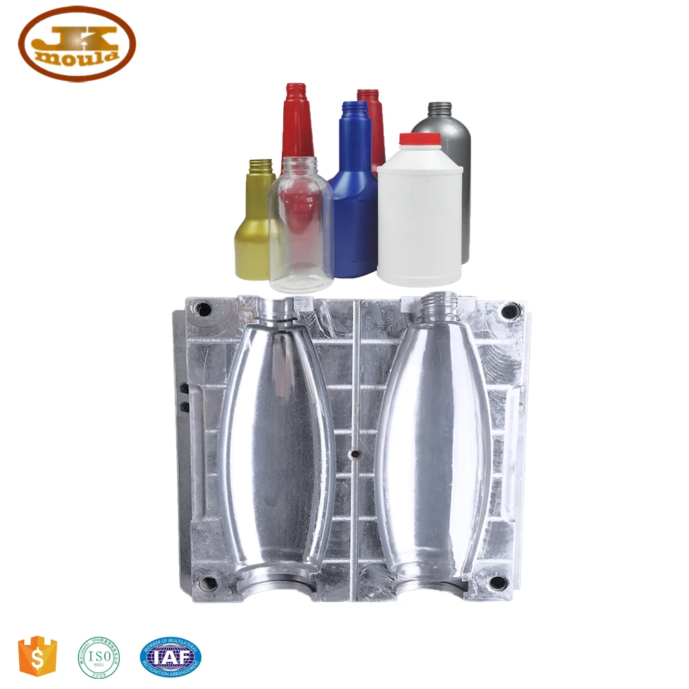 Plastic injection HDPE shampoo bottle blowing mould