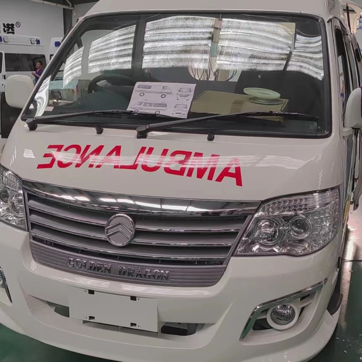 First aid equipment professional and cheaper ambulance car rhd from China professional supplier