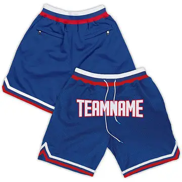 wholesale 100% polyester custom mesh retro vintage basketball shorts with zipper pockets