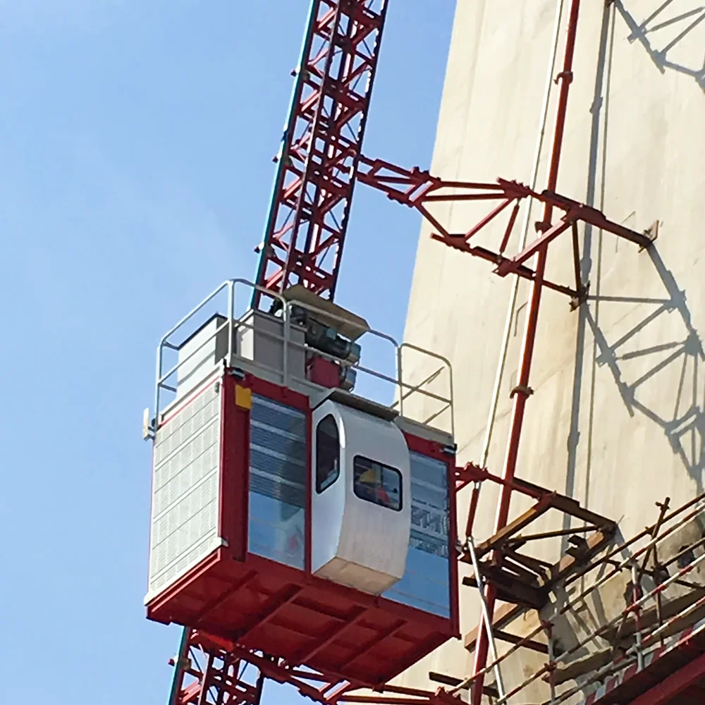 ZK SC200/200 Building Passenger lift construction hoist Used Material Hoist Construction hoist