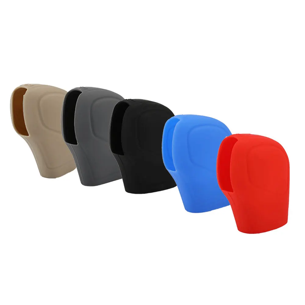 Car Silicone Automatic Gear Shift Knob Cover Antislip Shifter Knob Universal Fit Shifter Handle Non-combustible Material