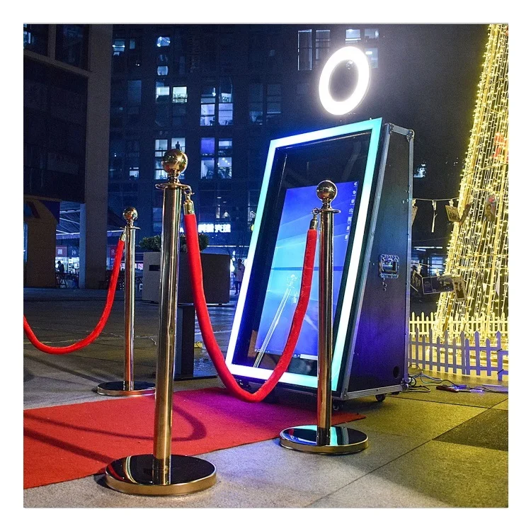 Cheap Price Portable Photobooth Kiosk Machine 2021 Selfie Magic Mirror Photo Booth For Sale