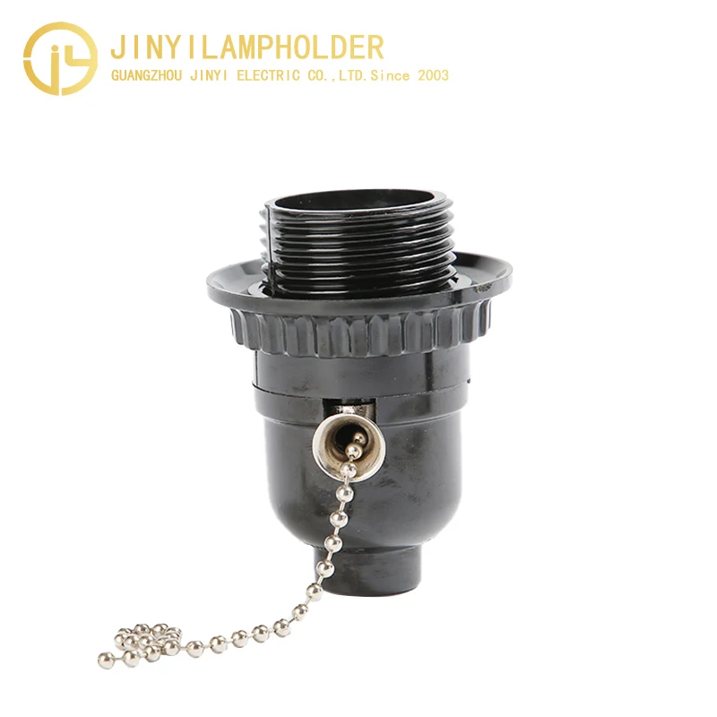Factory Price E26 Lamp Holder 250V 250W Bakelite bulb holder With Pull Chain