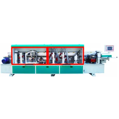 
MF-1504BD veneer semiautomatic trimming CNC tracking edge banding machine 