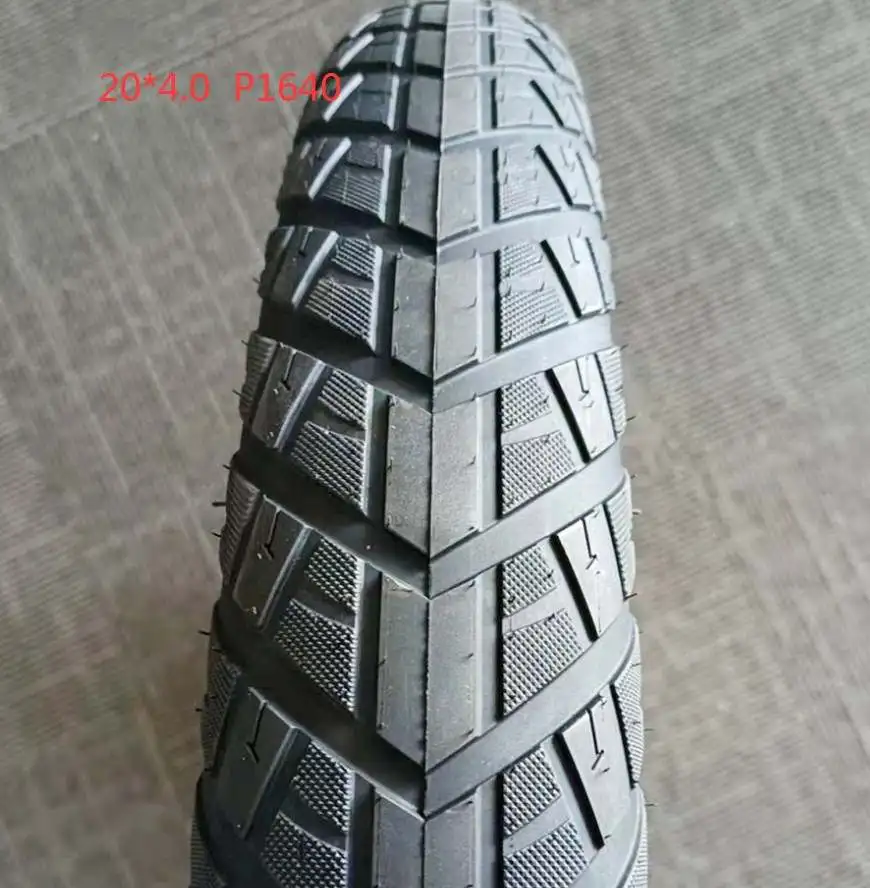 Factory wholesale Electric bicycle 20 inch outer tyre  20x4.0 bicycle tires for  ebike