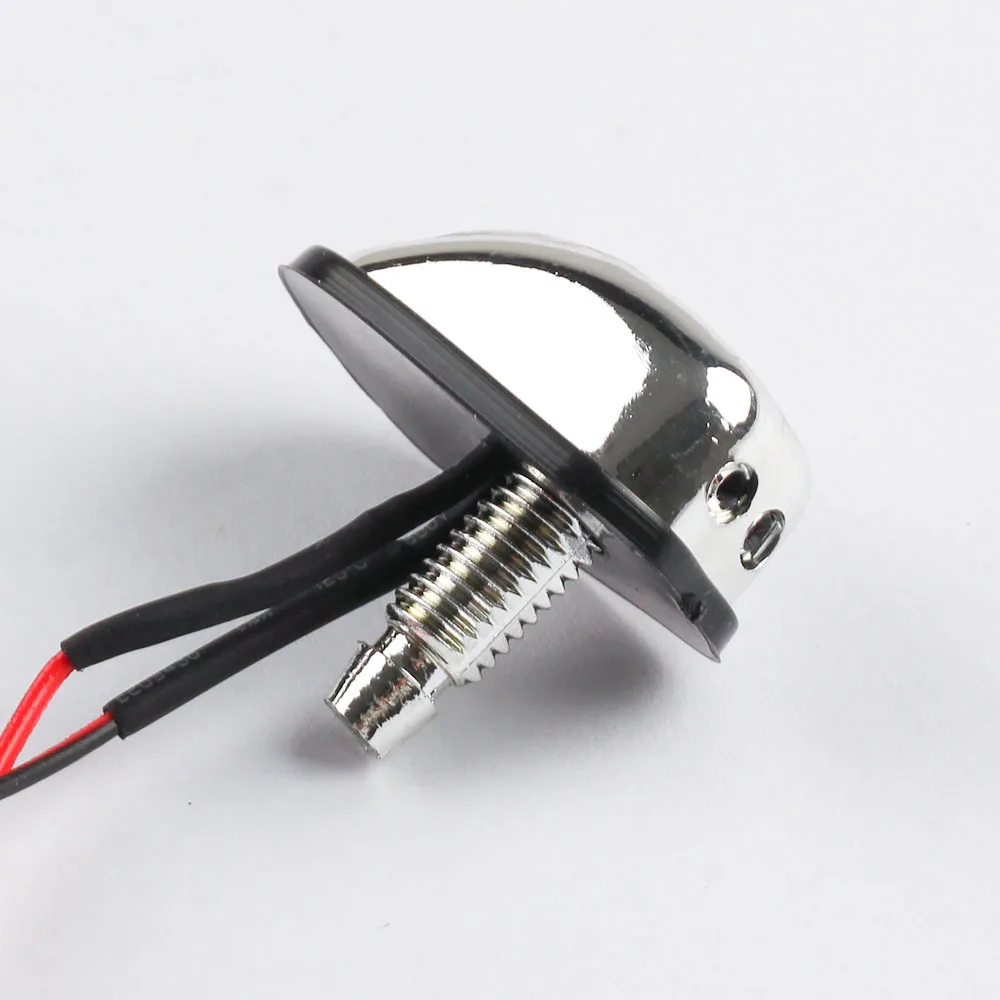 NEW 1 Pair Auto LED Light Windshield Windscreen Jet Spray Nozzle Wiper Washer Lamp