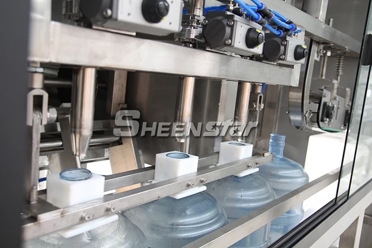 450 bph automatic 5 gallon bottled water filling machine