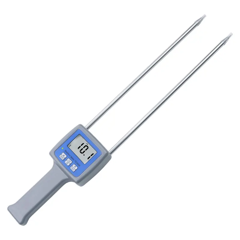 Professional Wood Sawdust Powder Hay Bale Peat Moisture Meter Hygrometer TK100W