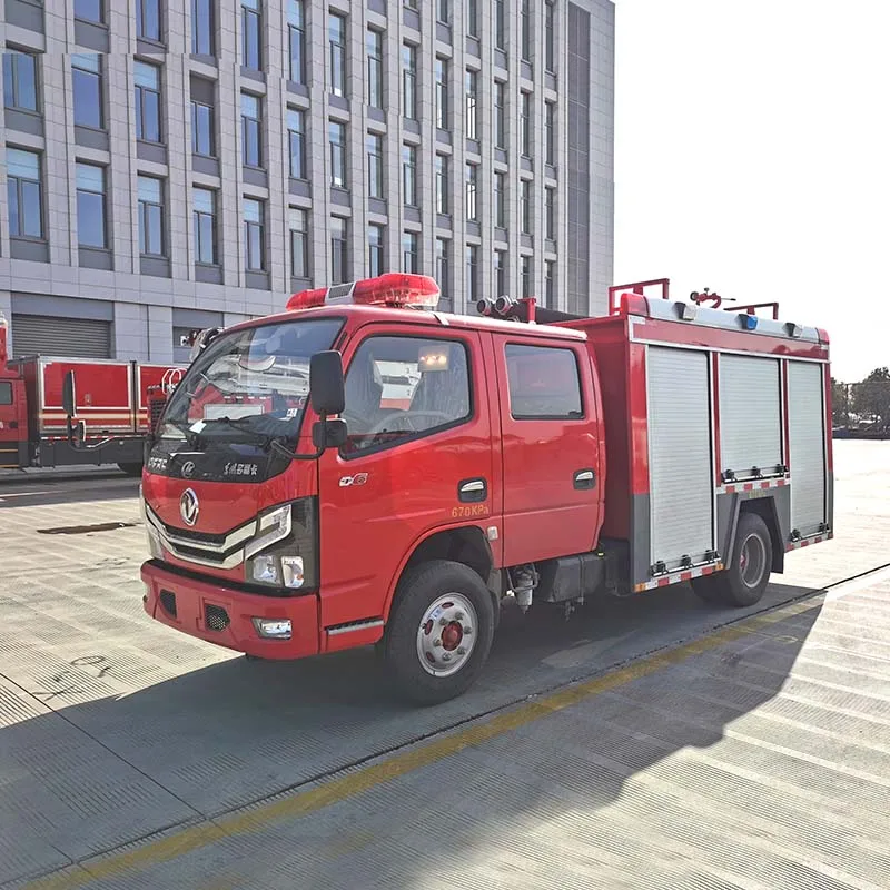 Dongfeng 2500L Fire Fighting Truck 4x2 Water and Foam Type Fire Truck with Cheap Price for Sale