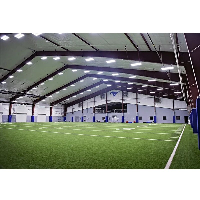 Safe reliable efficient steel structure frame football field football stadium