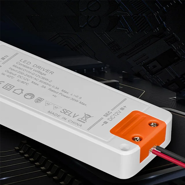 DC 12v 24v 15w 24w 36w 60w 100w светодиодные драйверы постоянного напряжения