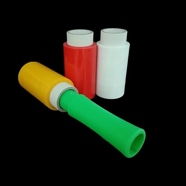 Lldpe Hand Use Stretch Pallet Wrapping Film with handle