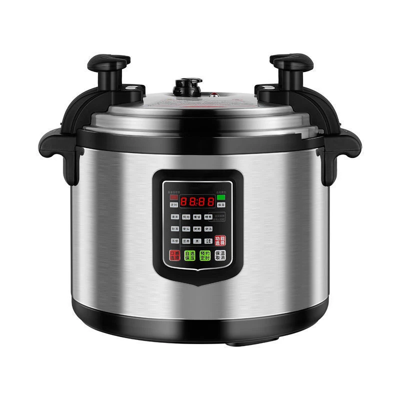 Hotel Kitchen Intelligent Stainless Steel 33 Liters Commercial Multi Cooker Electric Pressure Cooker With Anti-Scalding Handle