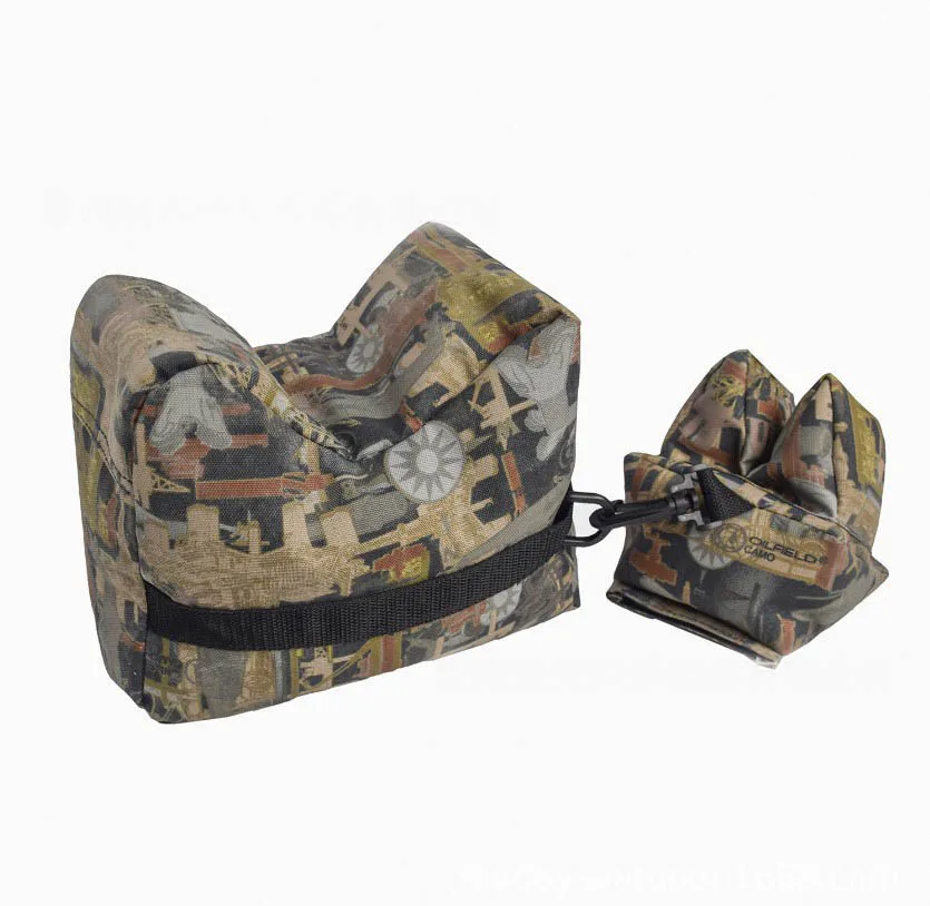 Outdoor Shooting Rest Bags Target Sports Shooting Bench Rest Front & Rear Support SandBag Stand Holders for Gun Rifle Shooting