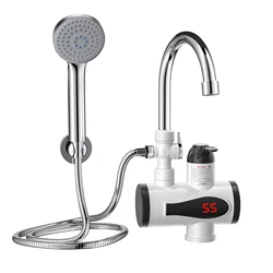 Wellthing factory direct electric hot water faucet instant heating faucet shower head hot water heater tap