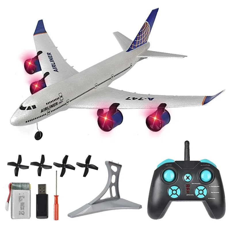 Airbus BM01 RC Airplane Remote Control Toy 2.4G Fixed Wing Plane Gyro Outdoor Aircraft Model with Motor Gift toys for kids drone