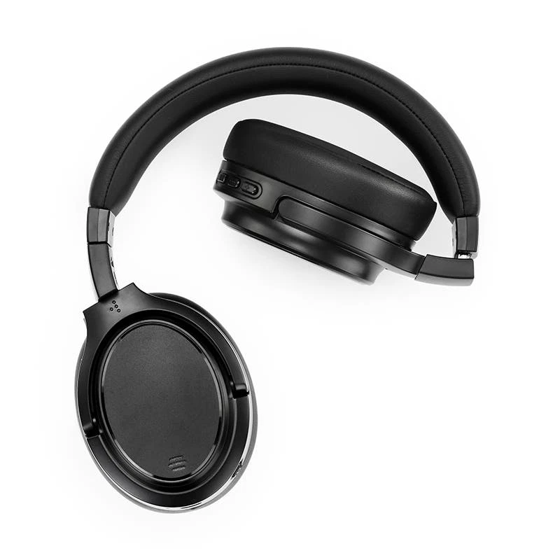 Active Noise Canceling Headphones Wireless Headphones Over Ear Foldable Headset with Built-in Mic