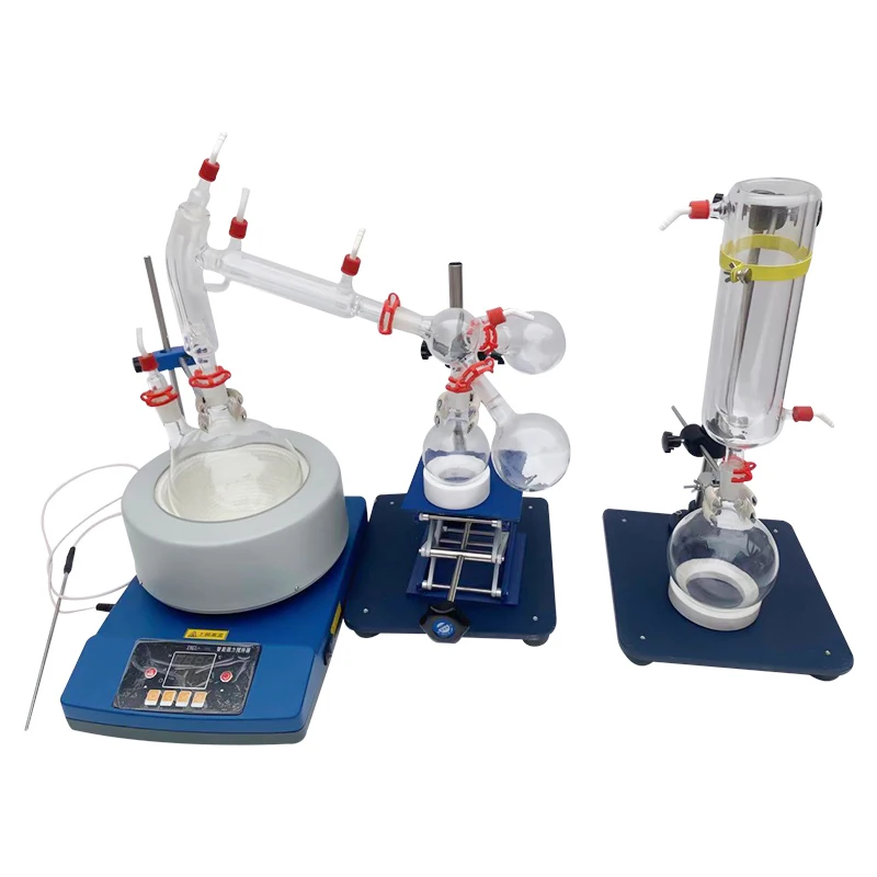 5l Complete Short path Distillation Unit for Simple Fractional for Destilador Solvente