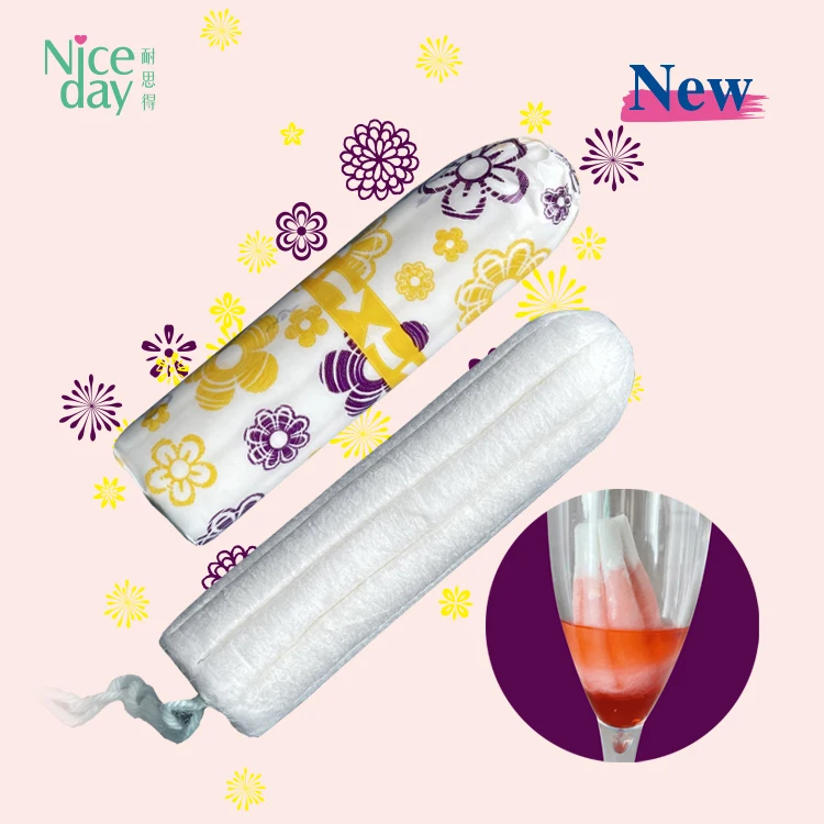 High quality 100% no allergy Medical Grade small tampon 3 DROPLETS cotton organic sanitary tampon