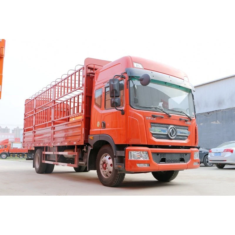 New Model Dongfeng 4x2 180HP 10T Bulk Cargo Fence Truck Lorry Trucks for Sale in Africa