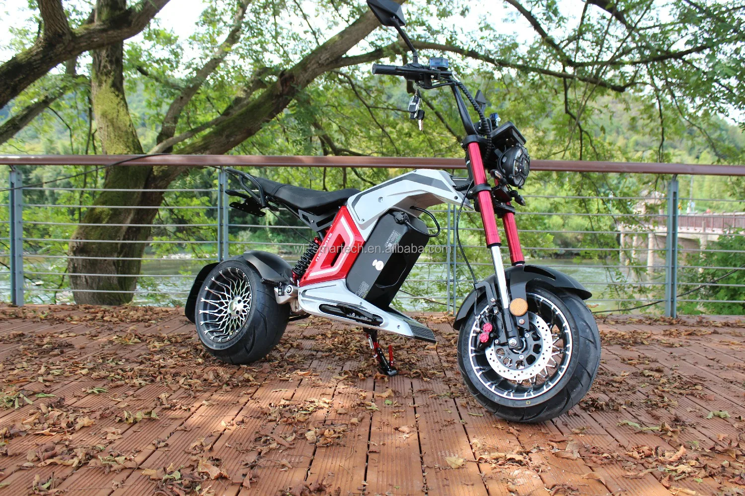 4000W 60V 40AH removable battery fat tire electric scooter citycoco for adult electric motorcycle