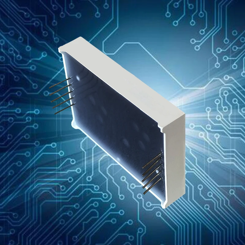 Led Nixie Tube Infrared Led Indoor Factory Direct Selling 7-segment 1-digit 1.5 Inch FB / BS Red Strong Light LED Display 10 Pin