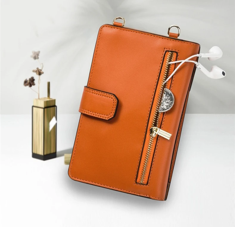 PB005  New fashion travel small square bags crossbody wallet cell phone bag with shoulder strap