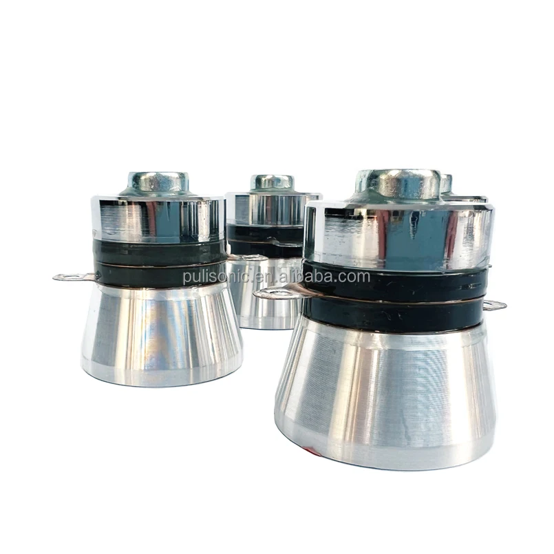 Piezoelectric Ultrasonic Transducer 40khz 50W For Ultrasonic Metal Ceramic Anilox Roller Cleaning Machine