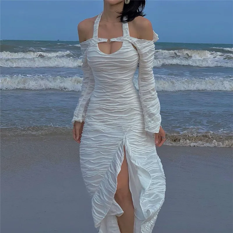 Summer fashion long dresses women white dresses for women elegant dresses