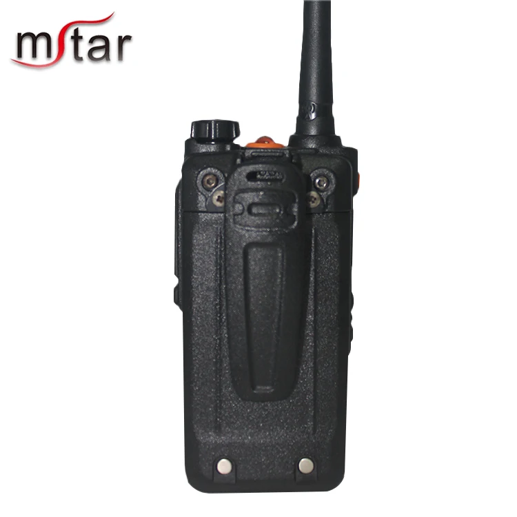 High quality outdoor portable mini uhf radio two channel walkie talkie for hotel
