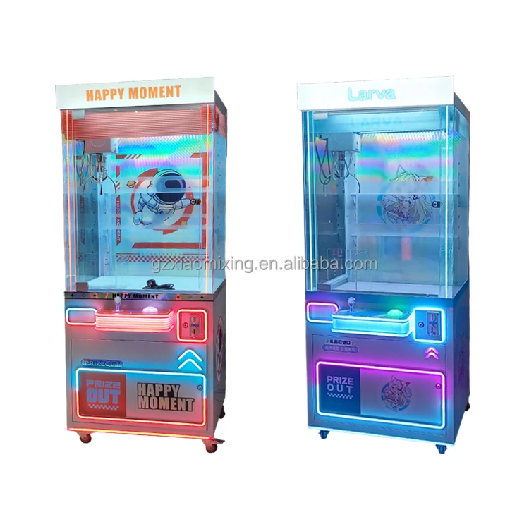 Custom Coin-Operated Arcade Claw Crane Doll Machine Toy Joystick Control Entertaining Catcher Games Vending Machine