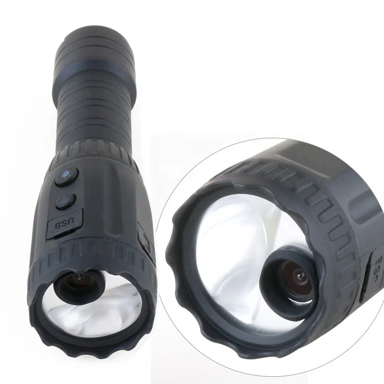 Night hand lights portable rechargeable Ip65 flashlights LED with camera outdoor pocket small led flashlight