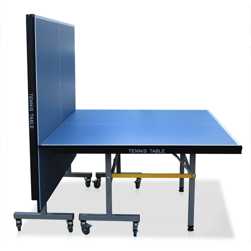 15mm MDF Indoor Table Tennis Table with Quick Clamp PingPong Net and Post Set Accessories