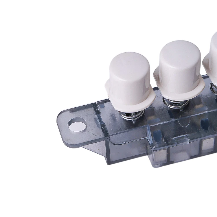 Range Hood Switch Kitchen Cooker Hood Switch with Wire Push Button 5 Position Key Switch