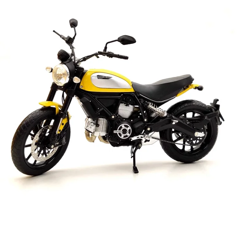 Customized motorcycle model toy 1/12 scale metal material for collection as gift