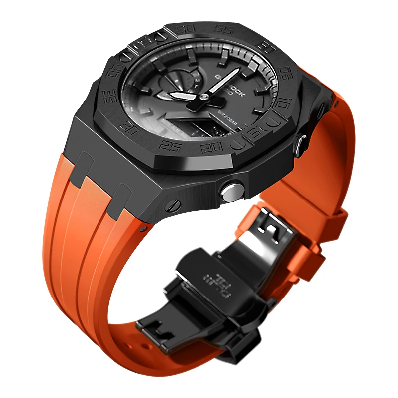 Gien creatives 2022 hot selling watch case Suitable for G-Shock Casio GA-2100 4th gen number bezel watch case for replacement