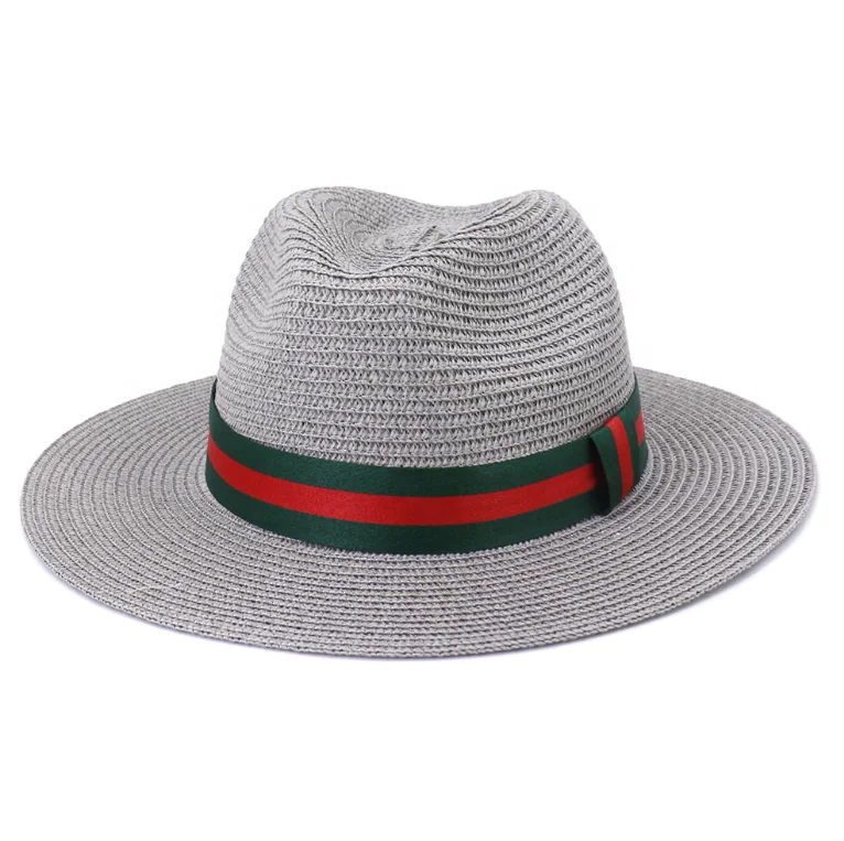 Summer Lady Outdoor Beach Hats Women Straw Colorful Sun Jazz Hat for Women
