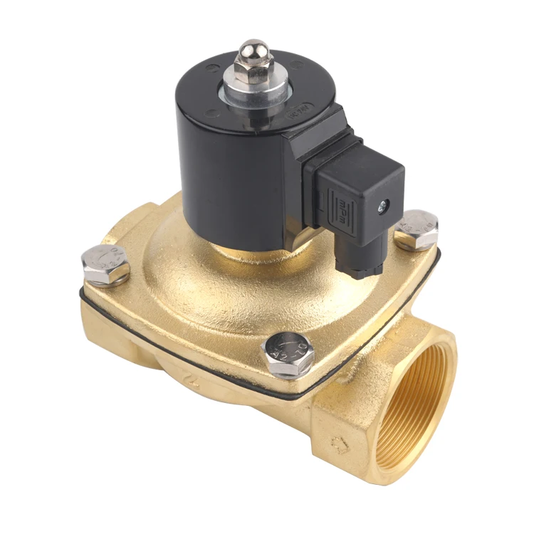 2w direct-acting two way magnetic waterproof gas natural motorized solenoid valve 19mm