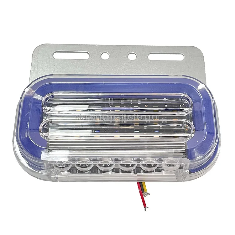 24v parts truck Trailer light Clearance side marker LED light lamp 30 led Tail Brake Turn Signal Lights