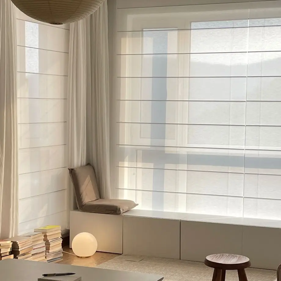 Linen lifting curtains bedroom curtains for living room lift blinds