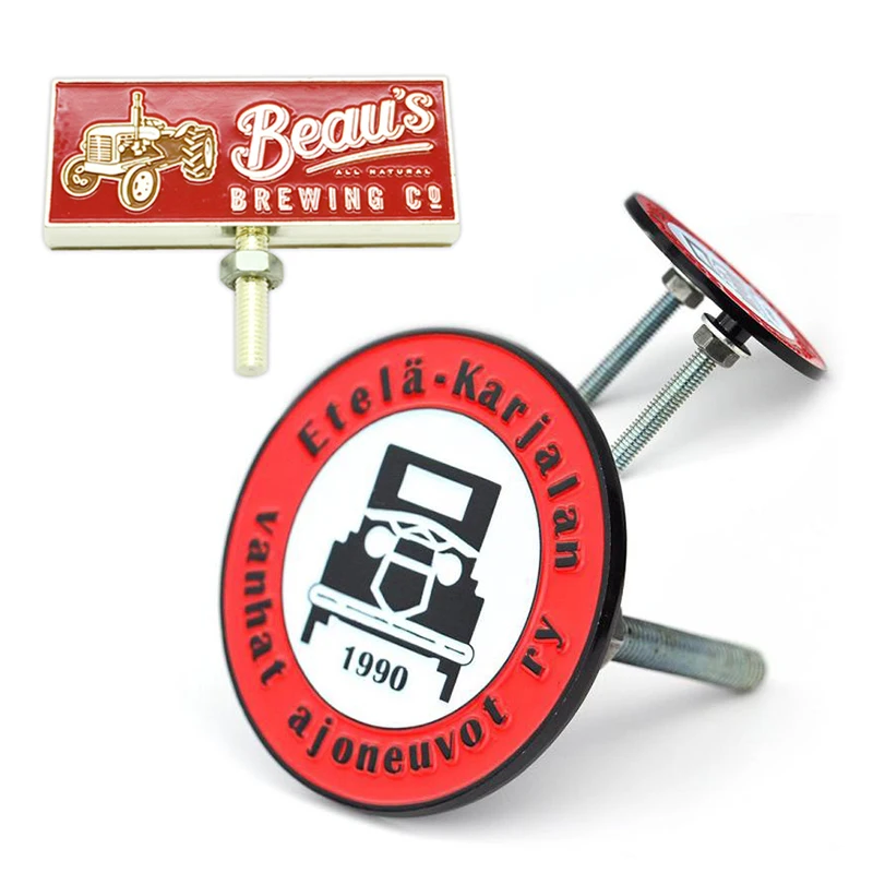 Oem Artigifts Metal Crafts Manufacturer Designer Custom Made Blank Chrome 3D Metal Emblems Logo Sticker Car Badges