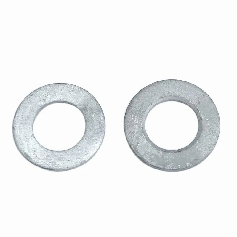 GB95 горячеоцинкованная углеродистая сталь круглая плоская шайба