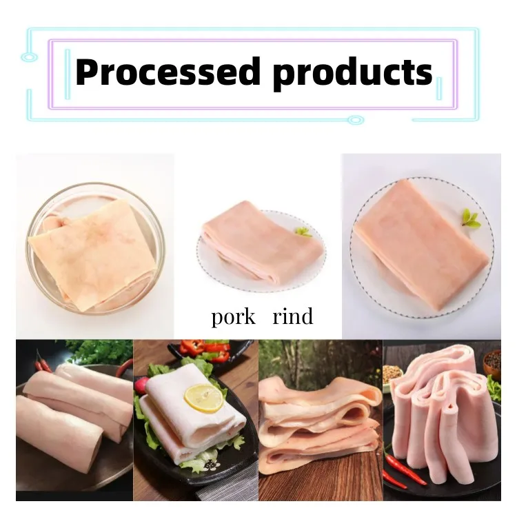 Automatic Pork Rind Meat Skinner Slicer Lamb Pig Beef Skin Fat Remover Slice Peel Remove meat Peeler pork skin peeling machine